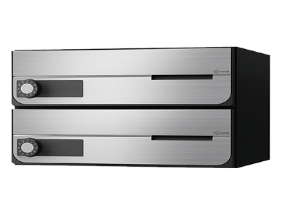 ダイヤル錠付き大型ポスト